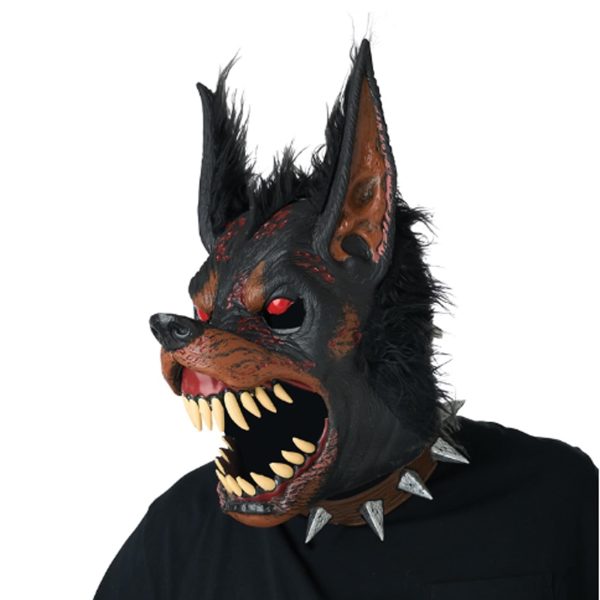 Hell Hound Ani-Motion Adult Costume Mask Cheap - Image 3