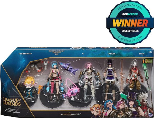 League of Legends Dual Cities 4 Inch Action Figure 5-Pack For Discount - Image 2