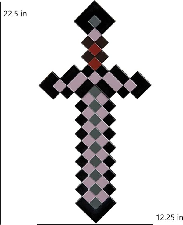 Minecraft Netherite Sword Costume Accessory Online Hot Sale - Image 3