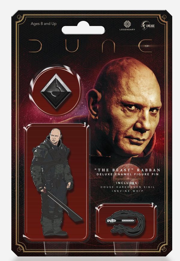 Dune The Beast Rabban 3 Piece Deluxe Enamel Pin Set Online - Image 2