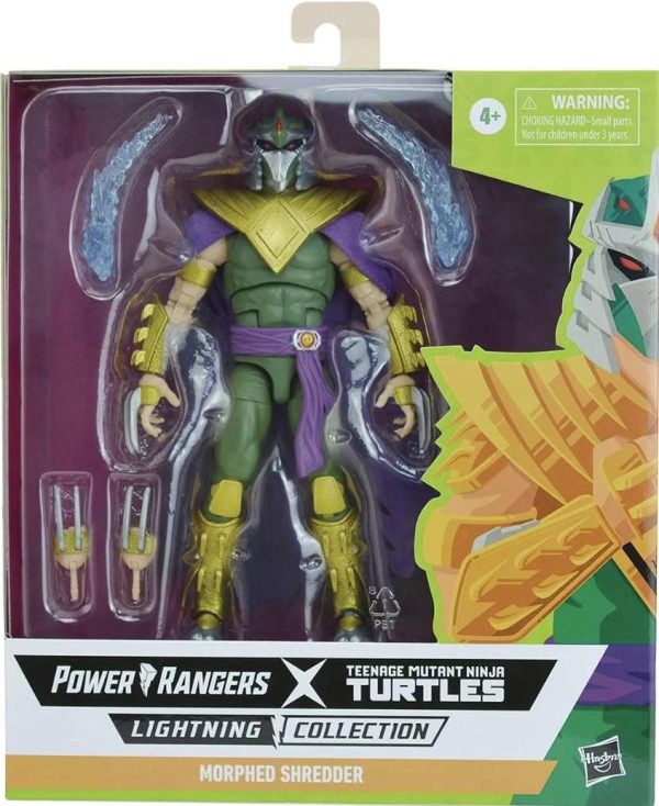 Power Rangers X TMNT Lightning Collection Morphed Shredder Fashion - Image 2