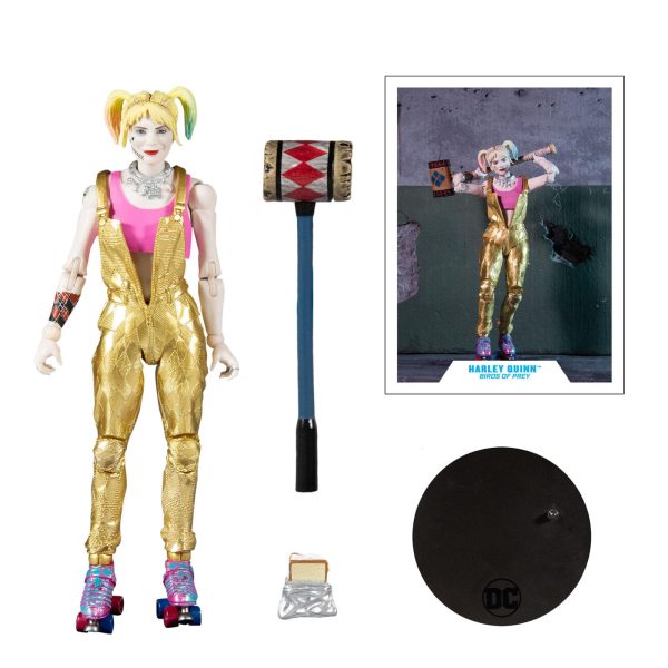 DC Multiverse 7 Inch Action Figure |  Birds of Prey Harley Quinn Cheap - Image 2