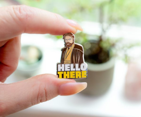 Star Wars Obi-Wan Kenobi Limited Edition Enamel Pin | SDCC 2022 Exclusive on Sale - Image 4