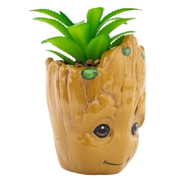 Marvel Studios I Am Groot 3-Inch Ceramic Mini Planter With Artificial Succulent on Sale - Image 2