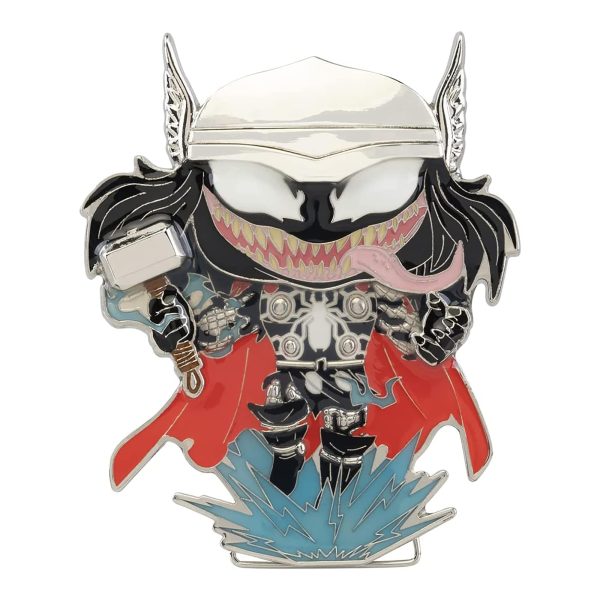 Marvel 3 Inch Funko POP Pin | Venom Thor Online