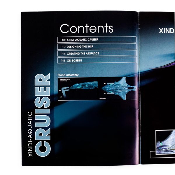 Eaglemoss Star Trek Starships Xindi-Aquatic Cruiser Magazine Supply - Image 2