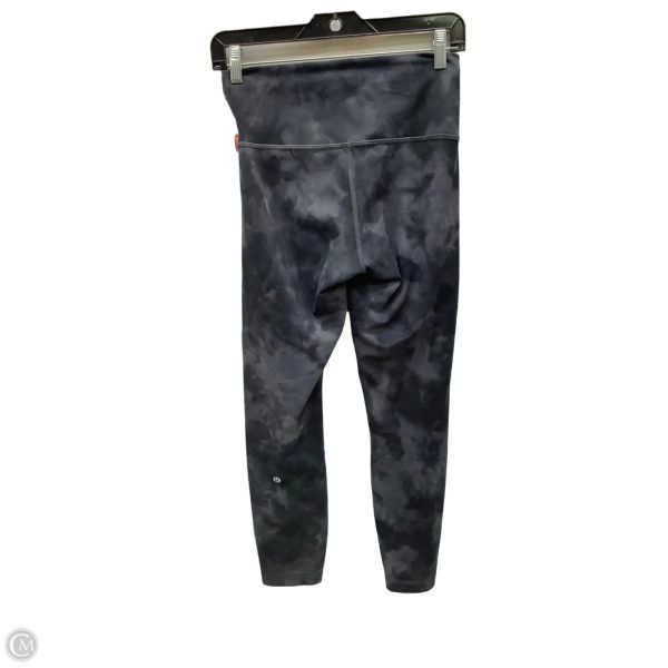 Athletic Leggings By Lululemon In Grey, Size: 8 on Sale - Image 2