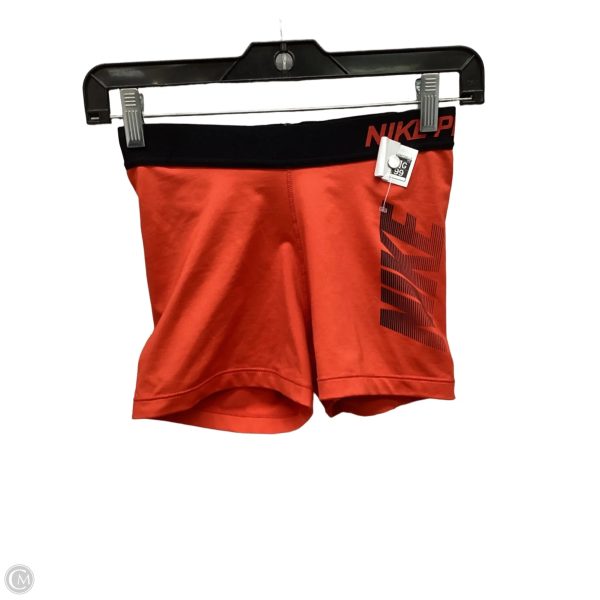 Athletic Shorts By Nike In Red, Size: S Cheap