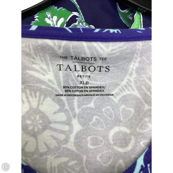 Top Short Sleeve By Talbots In Multi-colored, Size: Xlp Online Hot Sale - Image 3
