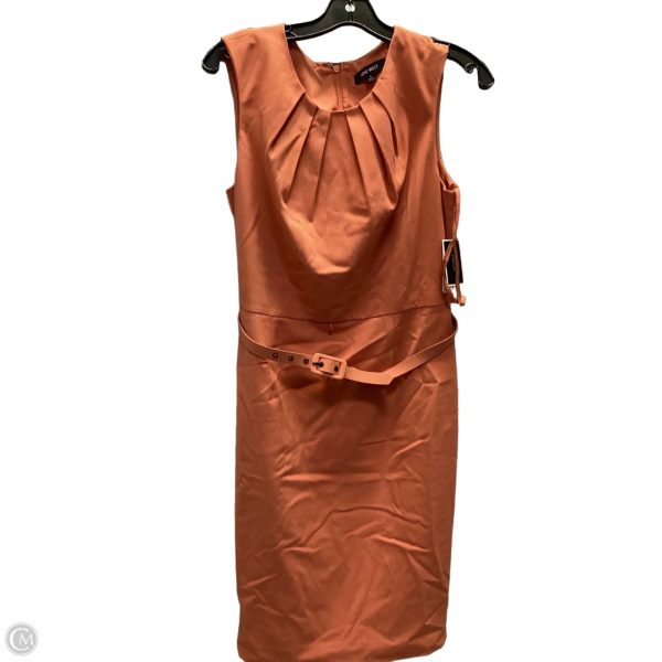 Dress Casual Midi By Nine West In Orange, Size: 8 Online Hot Sale