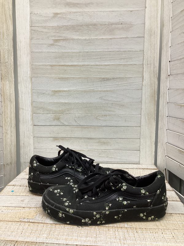 Shoes Sneakers By Vans In Floral Print, Size: 5.5 Fashion - Image 2